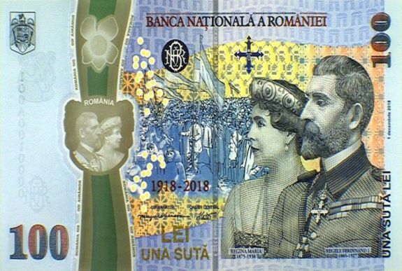 Sorban állnak az emberek a centenáriumi 100 lejesért