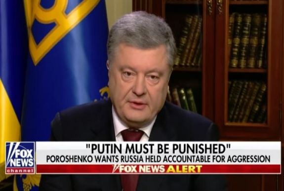 Porosenko üzent Putyinnak: „nem vicc, ez háború”