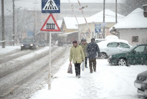 Előrejelzés: az egész országban havazni fog