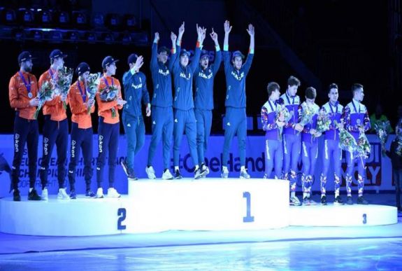 Rövidpályás gyorskorcsolya-Eb: történelmet írt a magyar csapat