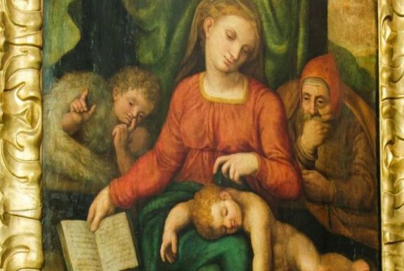 Felbukkant egy új Michelangelo festmény, de el is lopták