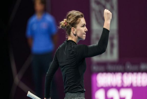 Simona Halep bejutott a dohai tenisztorna elődöntőjébe