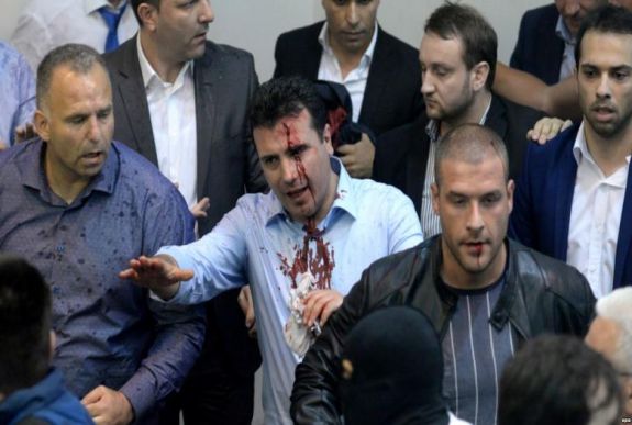 Észak-Macedónia: őrizetbe vették a parlament volt elnökét és több egykori magas rangú politikust