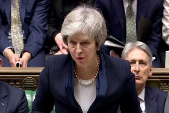 May: március 12-ig lesz új szavazás a Brexit-megállapodásról