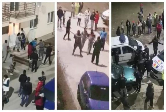 Tömegverekedés tört ki Aradon egy csók miatt