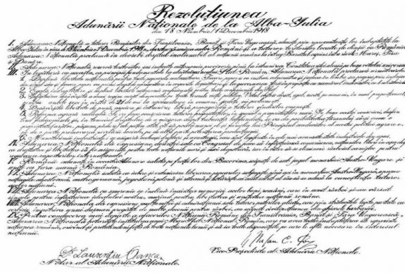 Az akadémia szerint a Gyulafehérvári Nyilatkozat nem ígért autonómiát