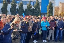 Negyedik napja tart a szatmárnémeti Electrolux-sztrájk