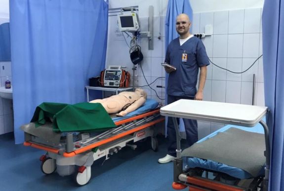 Bemutatták a bővítés alatt álló csíkszeredai sürgősségi osztályt