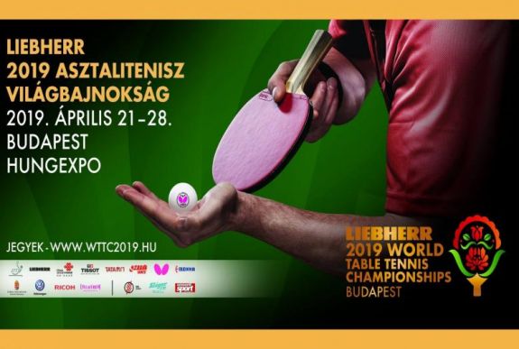 Asztalitenisz-vb:  több mint 140 országból érkeznek versenyzők Budapestre