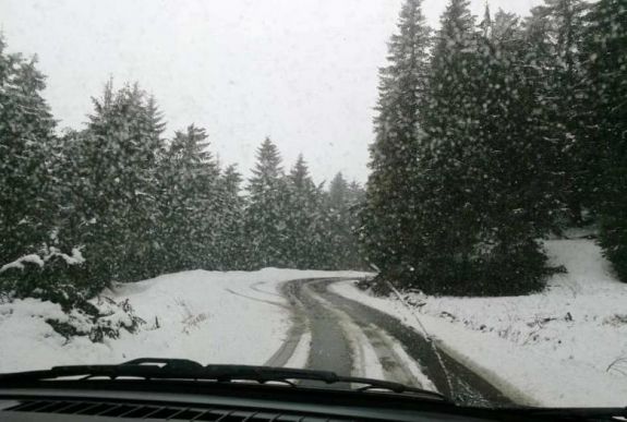 Havazást hozott a húsvét Hargita megye magasan fekvő térségeibe