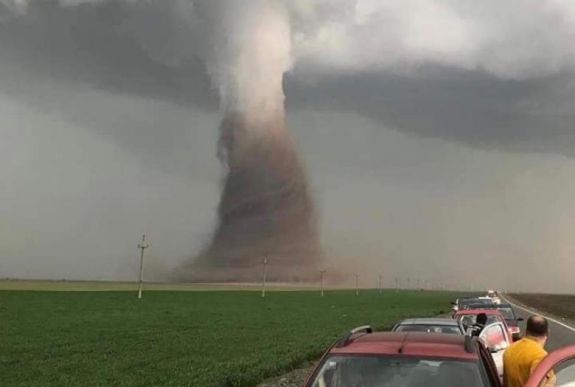 Elképesztő tornádó okozott károkat Călărași megyében