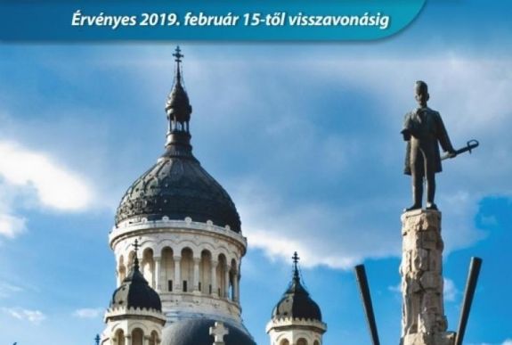 FRISSÍTVE - Bevonja a MÁV a Kolozsvárt Avram Iancuval népszerűsítő szórólapját