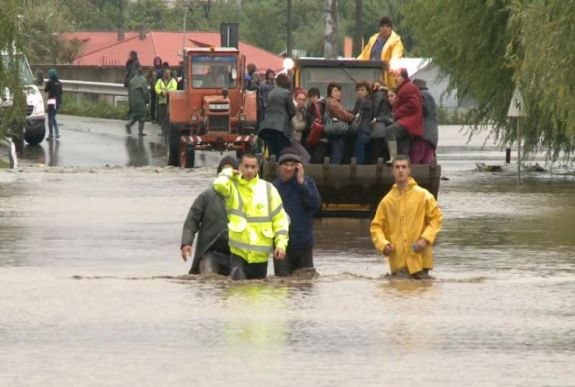 Másodfokú árvízriasztást adtak ki az erdélyi, nyugati és észak-nyugati megyékre