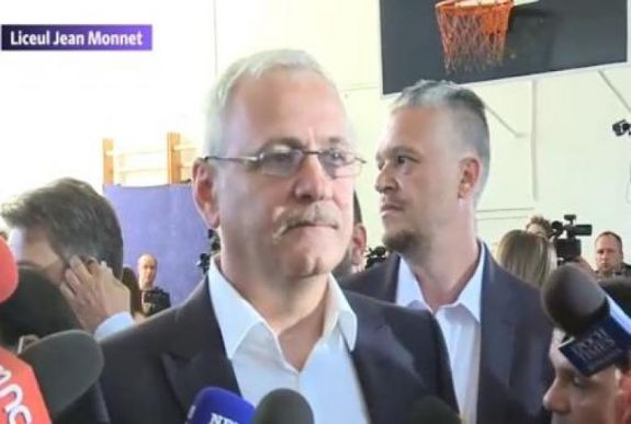 Liviu Dragnea PSD-elnök a referendumon is szavazott