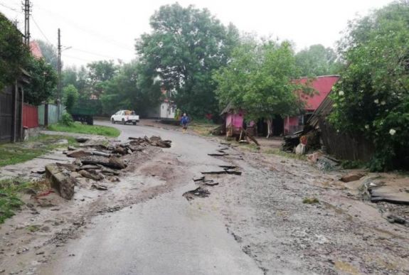 Árvíz Csíkszentmártonban: több millió lejes kár keletkezett