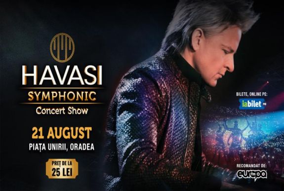 Sztárvendég Nagyváradon: Havasi Symphonic a főtéren