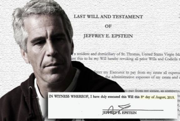 Jeffrey Epstein a halála előtt két nappal írta alá a végrendeletét