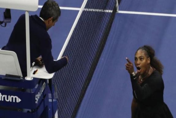 US Open: nem maradt következmények nélkül Serena Williams és Carlos Ramos tavalyi szóváltása