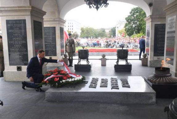 A II. világháború kitörésének 80. évfordulójára emlékeznek Varsóban