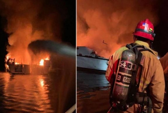 Megtalálták a Dél-Kalifornia partjainál leégett hajó több utasának holttestét