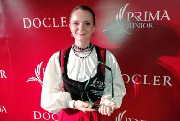 Junior Príma Díj elismerésben részesült a csíkszeredai András Orsolya - interjú