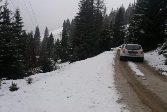 Már havazott a Radnai-havasokban