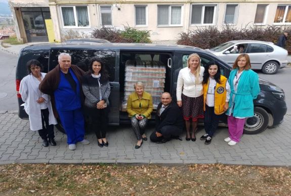 Jelentős élelmiszer-adományt kapott a Csíkszeredai Megyei Sürgősségi Kórház