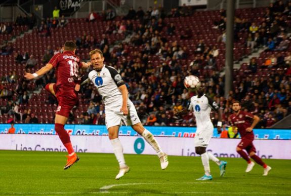 Liga 1: a Kolozsvári CFR kiütötte a Medgyesi Gaz Metant az erdélyi rangadón