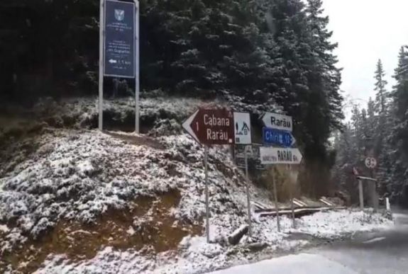 A bukovinai Ráró-hegységben már megjött a tél (VIDEÓ)