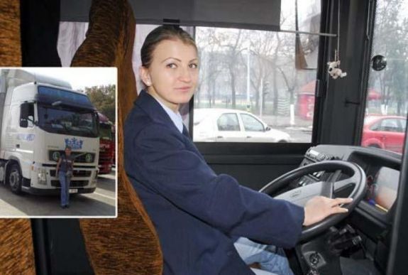 Ennyit keresnek – egyre több romániai nő csap fel kamionosnak