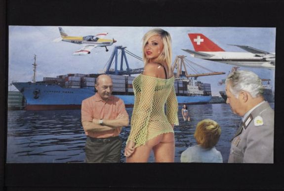 Hajléktalanból ünnepelt művész: Ion Bârlădeanu kollázsaiból nyílik kiállítás Csíkszeredában