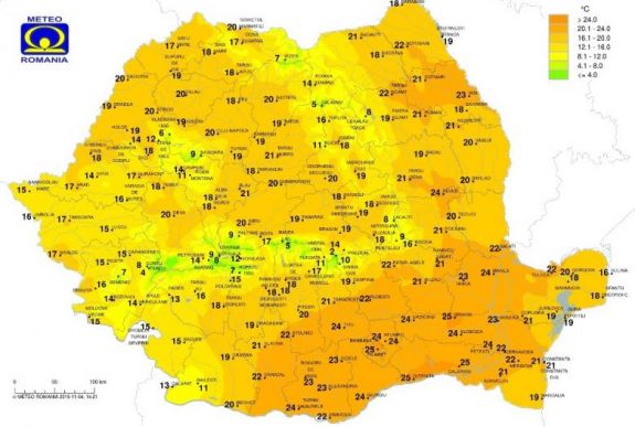 Időjárás-előrejelzés: ilyen meleg november rég nem volt Erdélyben
