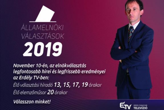 Különkiadású műsorokkal jelentkezik az államfőválasztás napján az Erdély TV
