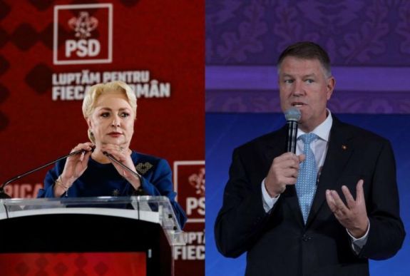FRISSÍTVE - Elbeszéltek egymás mellett a második elnökválasztási forduló jelöltjei, Viorica Dăncilă és Klaus Johannis