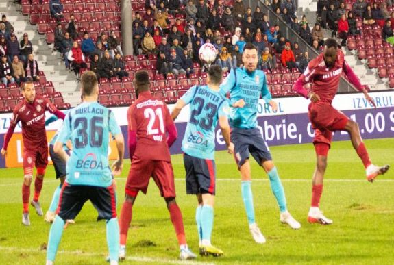 Liga 1: a Kolozsvári CFR nagyarányú győzelemmel hangolt a Lazióra