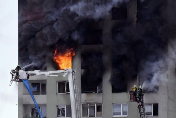 Legalább öt ember életét vesztette egy gázrobbanásban Eperjesen