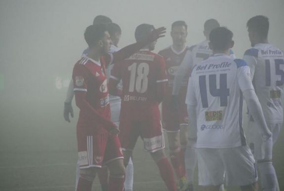 Liga 1: ködbe veszett a meccs Sepsiszentgyörgyön