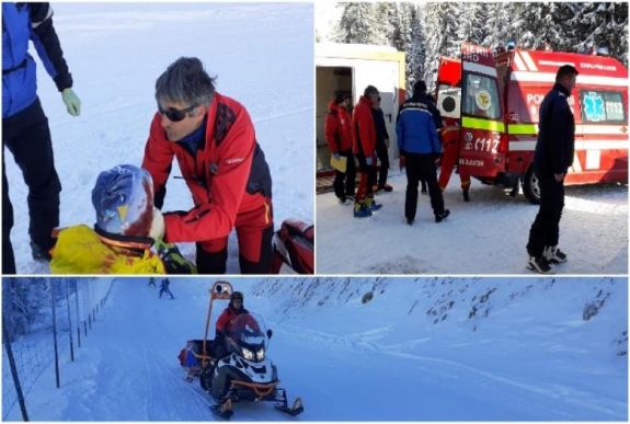 Balesetet szenvedett egy síelő a Kudzsiri-havasokban