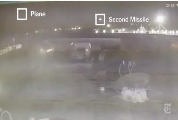 Egy videó szerint két rakétát lőtt ki Irán az ukrán gépre