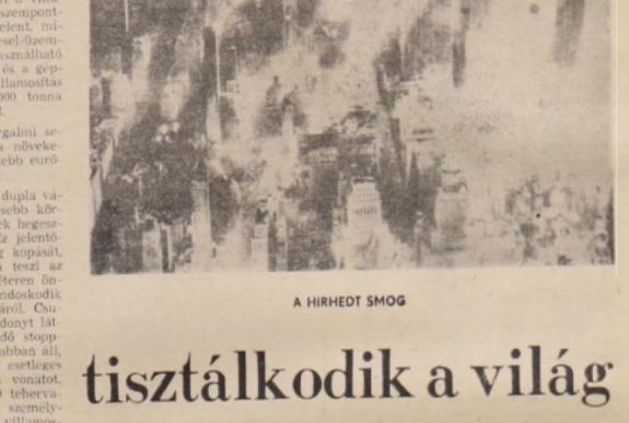 Évszázadok hírei: a szmog ötven éve is téma volt, ezt írta róla Kovászna megye hetilapja