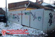 Magyarellenes feliratok jelentek meg Sepsiszentgyörgyön