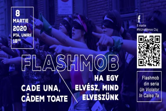 Villámcsődülettel emlékeztetnek a nők elleni erőszakra március 8-án