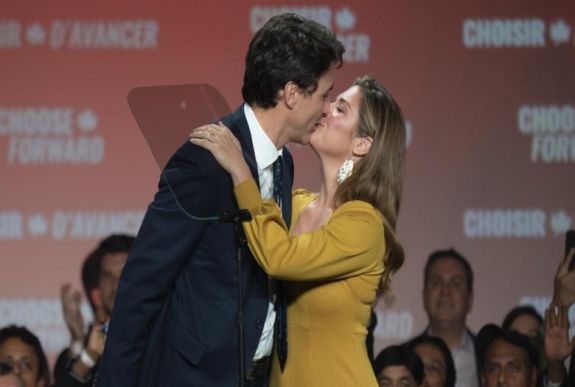 Elkapta a koronavírust a kanadai miniszterelnök felesége