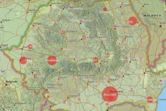 Mutatjuk az igazolt koronavírus-fertőzések megyék szerinti elosztását