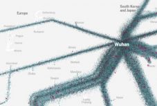 Látványos infografikán mutatja a New York Times a vírus terjedését