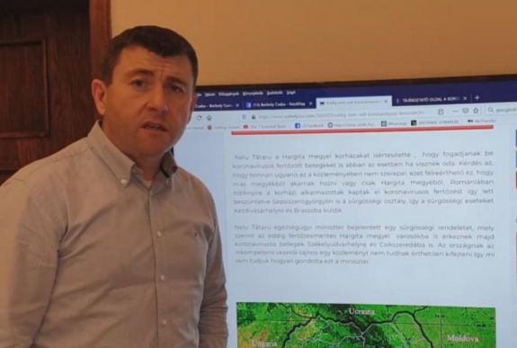 Koronavírus: Borboly cáfolta, hogy a csíkszeredai kórházba más megyékből érkezhetnek betegek