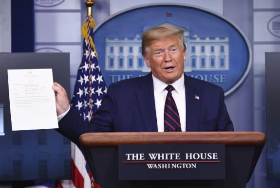 Újabb vírusteszten esett át Donald Trump amerikai elnök