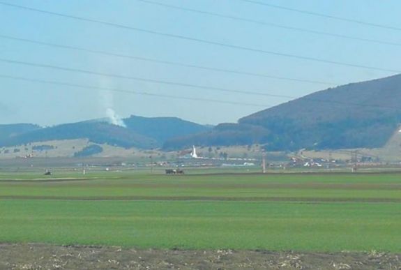 Gyújtogatás történt: két napon át lángolt az aljnövényzet a Hargita megyei Csinódon