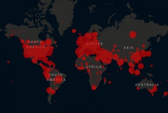 Meghaladta az 1,85 milliót a koronavírus-fertőzöttek száma a világon