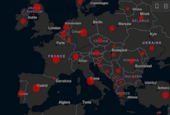 Koronavírus: nőtt a fertőzöttek száma világszinten, de laposodik a járványgörbe